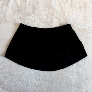 Black Swim Skirt